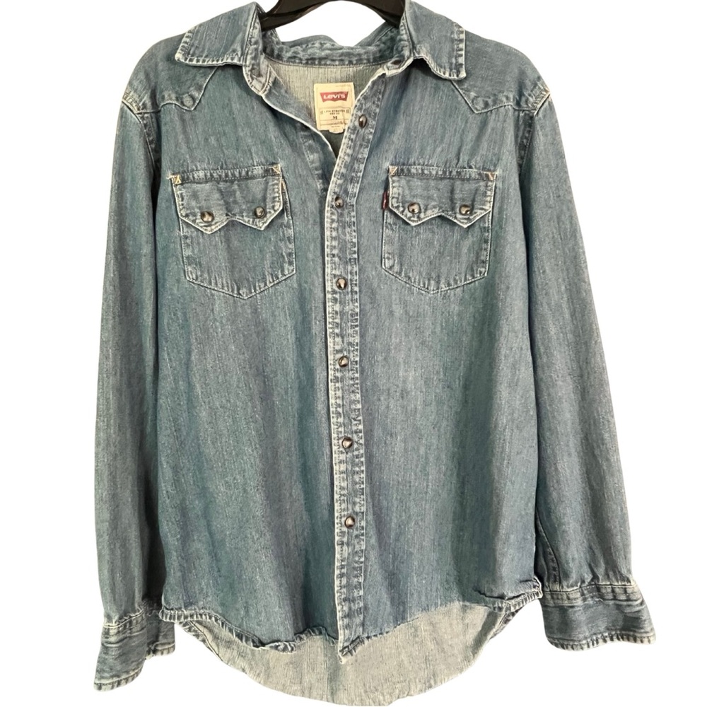 Levi's Blue Denim Shirt